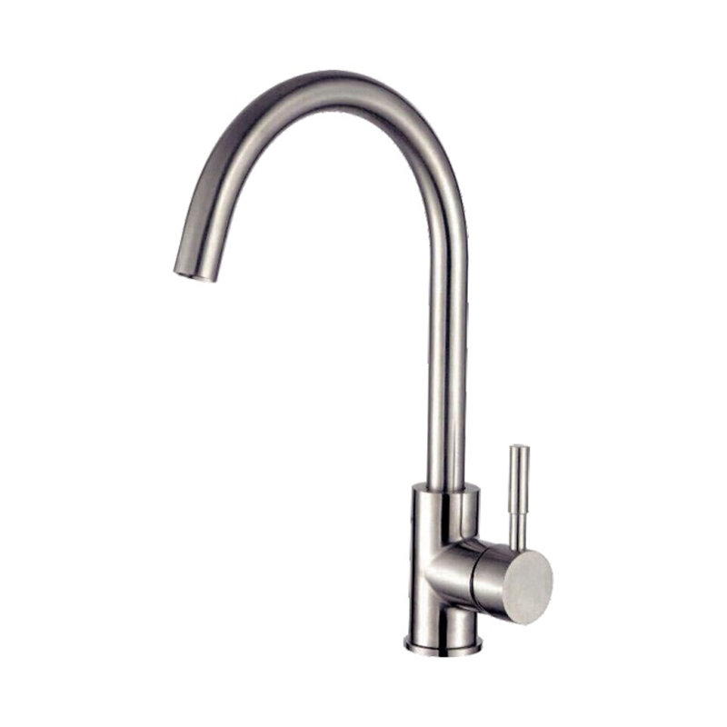 AA Warehousing Kitchen Faucet, Brushed Nickel