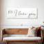 P.S. «I Love You», impression sur toile-1607455839