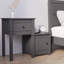 Bedside Cabinet 79,5x38x65,5 cm Solid Wood Pine-1323191363-1281220596