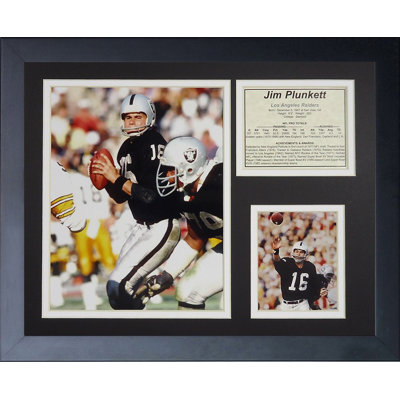 Jim Plunkett Framed Photographic Print