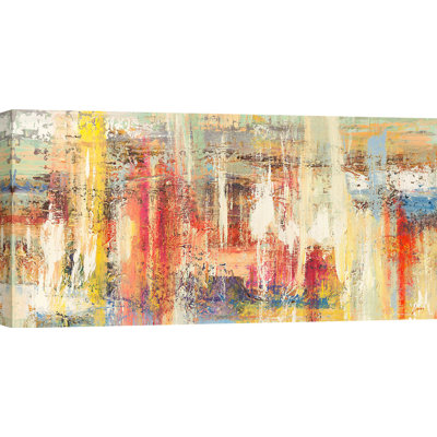 Leinwandbild Reflected Colors (Detail) von Lucas