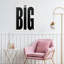 Art mural classique «Think Big»-1300764419