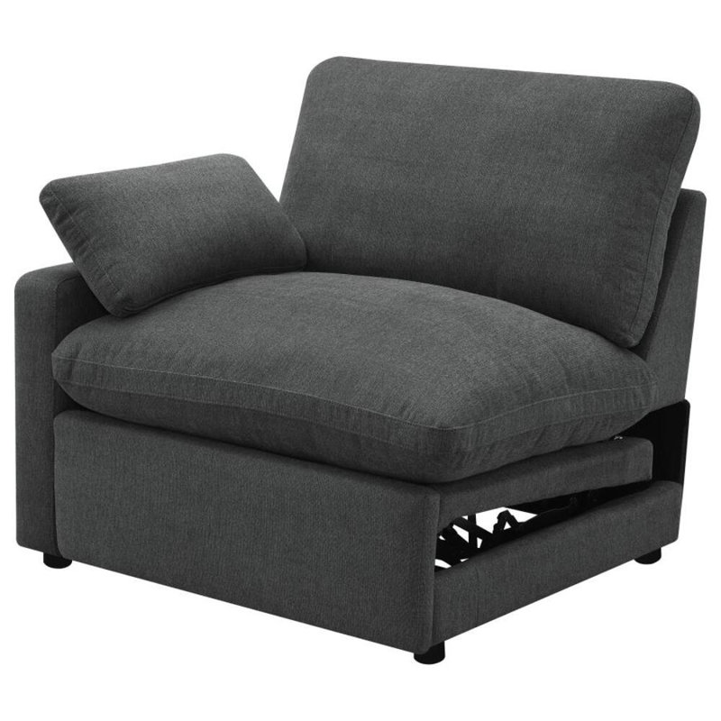 Roca Modular LAF Power Recliner Dark Grey