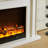 Solid + Manufactured Wood Freestanding Fireplace-2028004406
