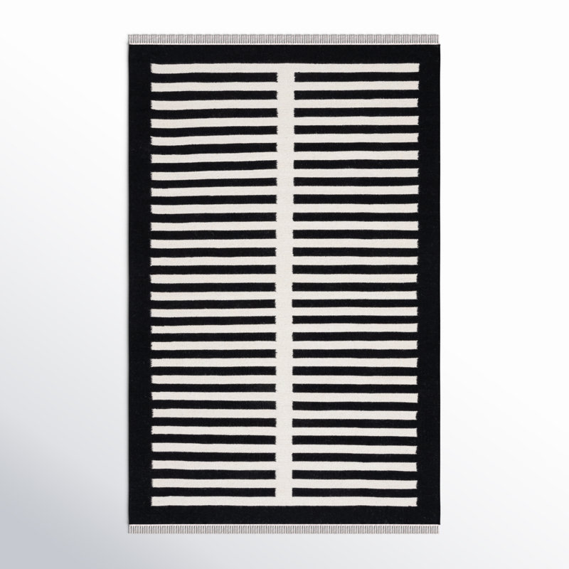 Delia Striped Indoor Rug, Rectangle 5' x 8'