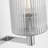 Luisa bath wall sconce with clear fluted glass shades-684034234-684034240