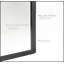 Miroir de salle de bain arqué en métal durable pour mur, réflexion claire et installation facile-75614337