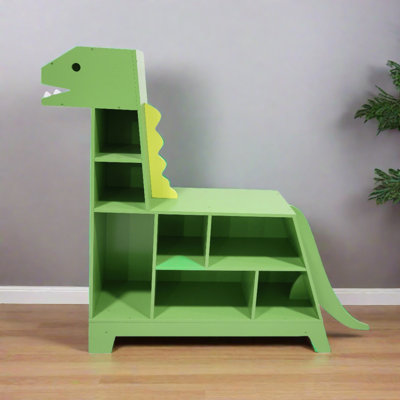 115.57cm H X 29.84cm W Solid Wood Standard Kids Bookcase