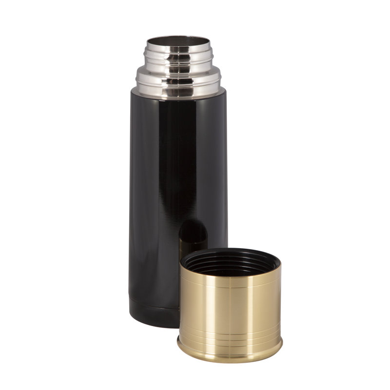 Stansport 12 Gauge Shotshell Thermo Bottle, Black