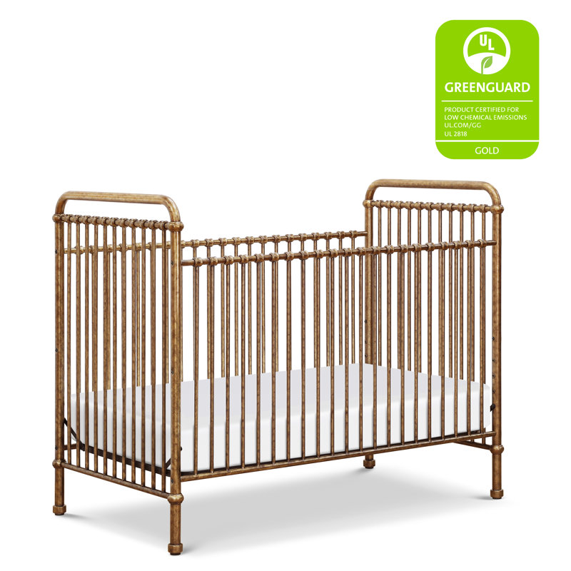 Abigail 3-in-1 Convertible Crib, Vintage Gold