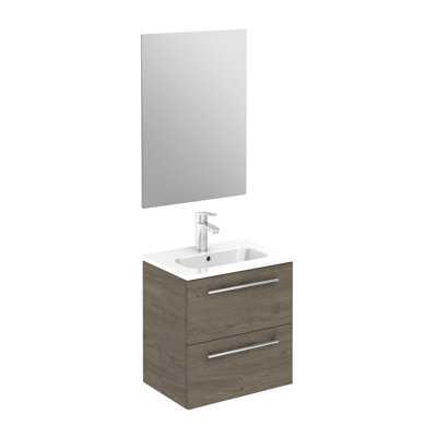 Yomo 20'' Single Bathroom Vanity with Ceramic Top