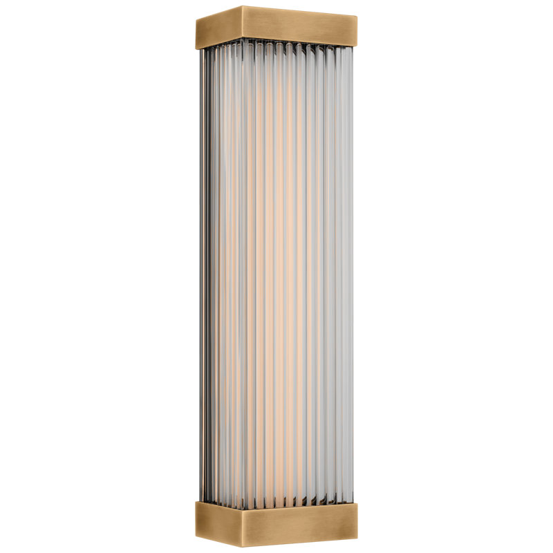 Vance 1 - Light LED Bath Bar, Antique Burnished Brass