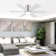 46" Ceiling Fan with Light Kit and Remote Control