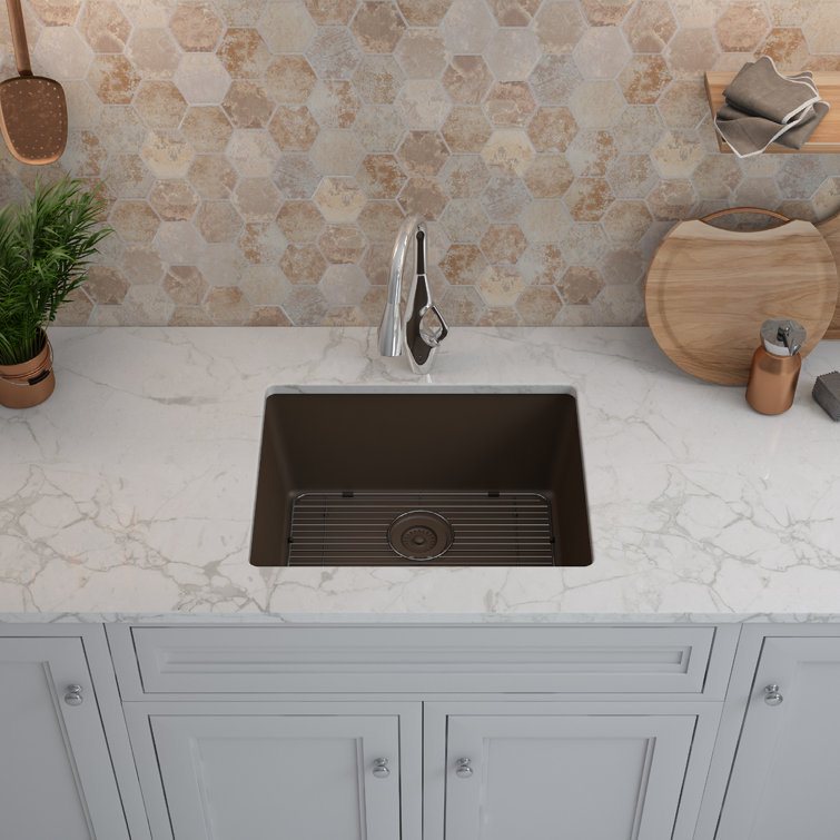 Lexicon Quartz 23"X18" Single Bowl Utility/Bar Sink