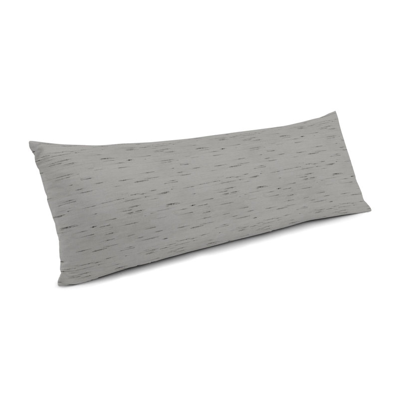 Housse et insert de coussin d'extérieur Sunbrella®Frequency, Gris, 14 po x 48 po
