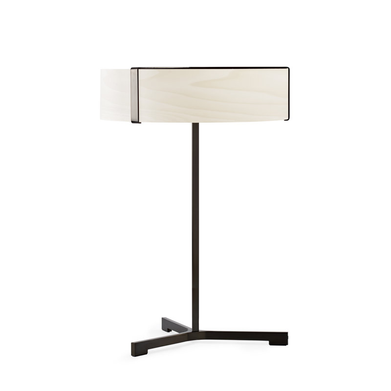 Thesis LED Table Lamp, Ivory White, Matte Black