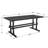 Rustic Solid Wood Dining Table With Chair And Bench Set-112497406
