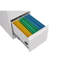 Classeur verrouillable en métal - Solution de rangement de bureau à 4 tiroirs pouvant accueillir un format blanc de format A4 avec serrure permettant d'économiser de l'espace-832488214