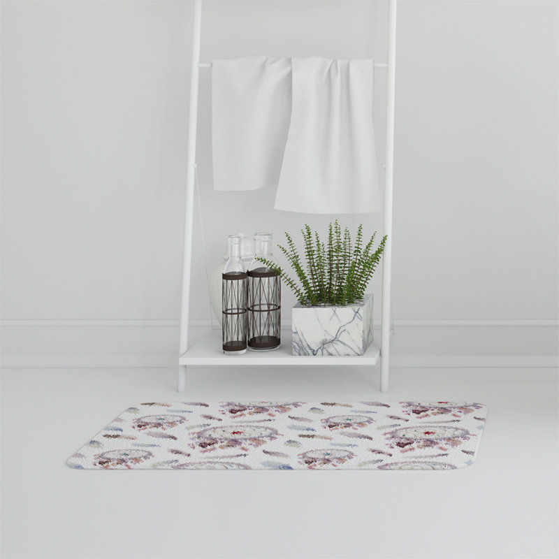 Persaud Memory Foam Non-Slip Bath Mat