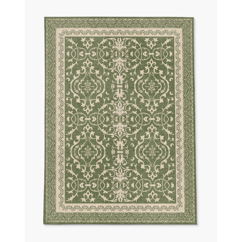 Rectangle Chair Mat with Straight cut Edge, 48" W x 72" L, Cilantro