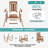 Outdoor Patio HDPE Rocking Adirondack Chair-909186462