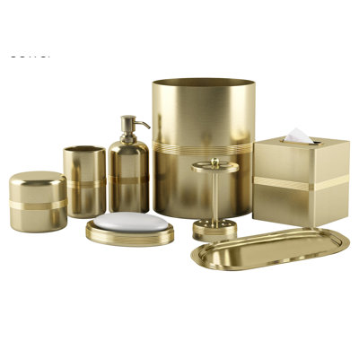 Jewel Bathroom Accessory Set