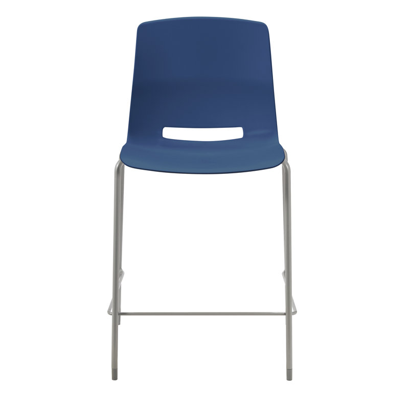 Tabouret de bar Wille Lola, Bleu marine, Tabouret de comptoir (assise de 25 po de hauteur)