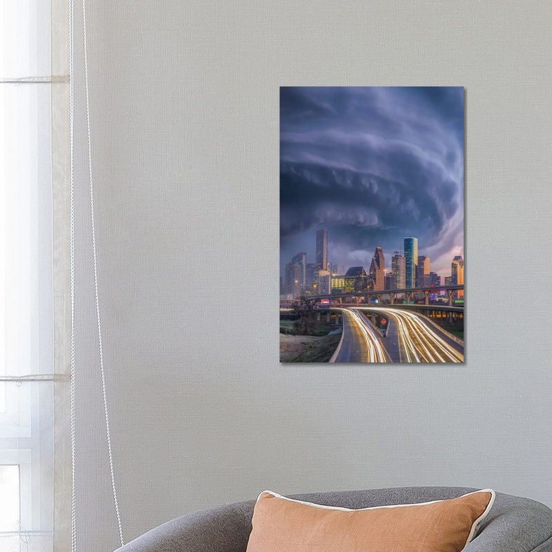 Houston Hurricane Laura by Brent Shavnore - Wrapped Canvas Print, 66.04 cm H x 45.72 cm W x 1.91 cm D