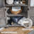 Modern 2 - Door Corner Accent Cabinet, Space-Saving Storage Cabinet with Adjustable Shelf-490129733