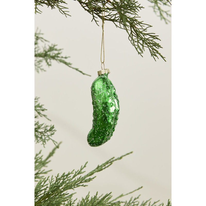 Ornement en cornichon 1,25 po x 3,5 po