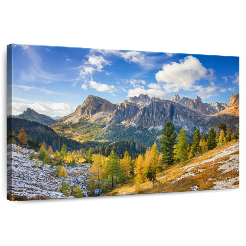 Chaîne de montagnes des Dolomites d'Alvord, H 24 po x l 36 po