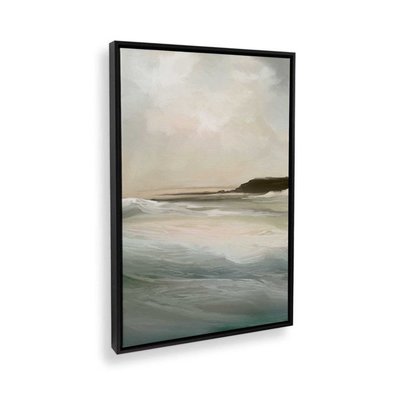«Sennen Cove» par Garima Dhawan, reproduction d'art, H 32 po x l 24 po, Noir