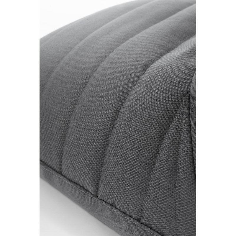 Fauteuil à billes classique en toile, Toile grise