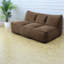 Canapés de compression, pouf en velours côtelé de 135 cm, style moderne et compact pour la maison-2092127477