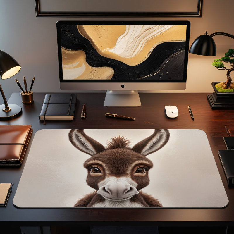 Polyester Desk Pad, 31.5x15.5