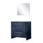 Meuble-lavabo de salle de bain 36 po X P 20 po P, comptoir en quartz et Miroir
