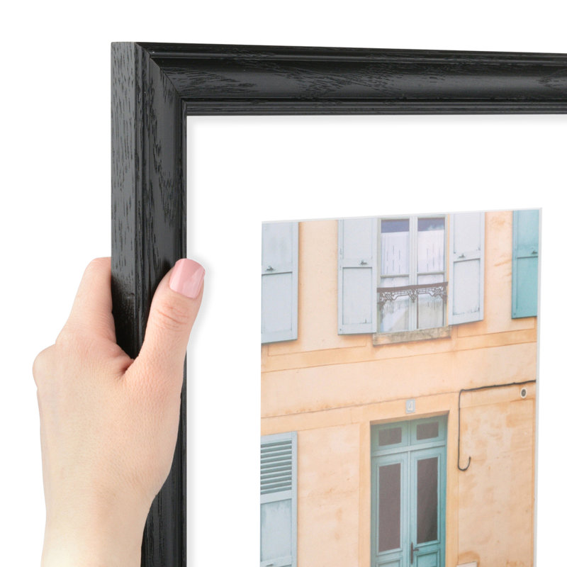 Cadre pour photo simple 6 "x 8" en bois mat, Impeccable