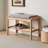 Assembled Solid Beech Upholstered Shoe Bench-725607855-731413297