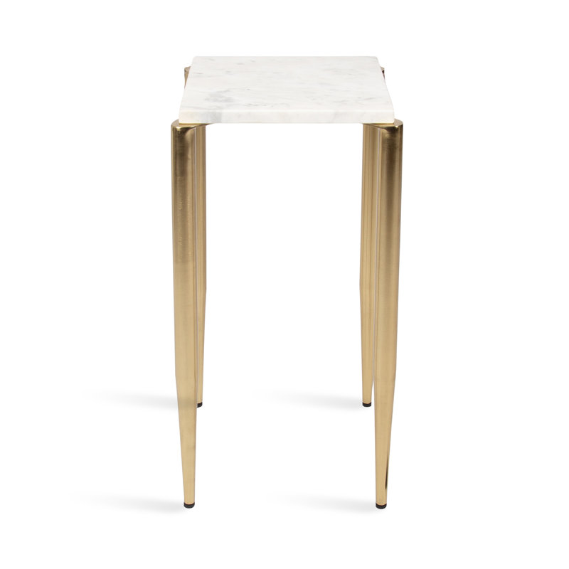 LeMaire Square Marble Top Drink Table