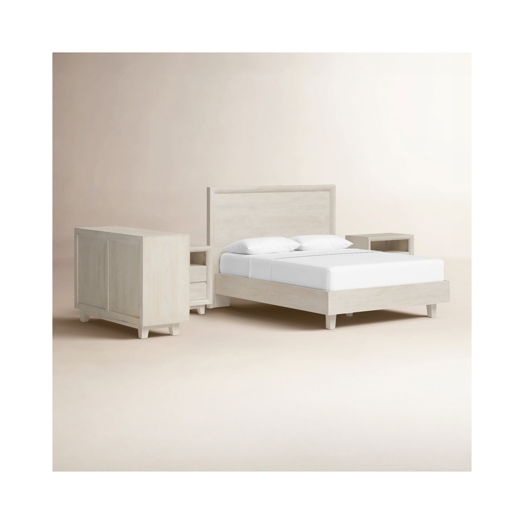 Longfellow 4 Piece Bedroom Set, Queen