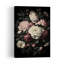 Moody Floral Bouquet Classic Elegant Romantic Peony Rose Flower Landscape Wall Art Print 1 Piece Wrapped Canvas Wall Art-2143256381