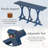 59.8'' Wooden Console Table With Oak Veneer Top And Curved Rubber Wood Legs For Entryway, Living Room, Or Dining Spaces.-1221717720