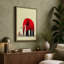 Elephant Over City Modern - Print-136791763-136791765