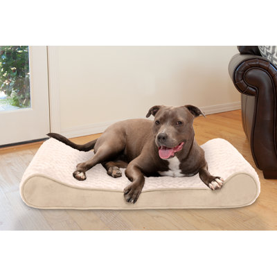 Ultra Plush Luxe Lounger Orthopedic Foam Contour Dog Bed