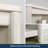 Vintage 5-Shelf Bookcase, White Finish