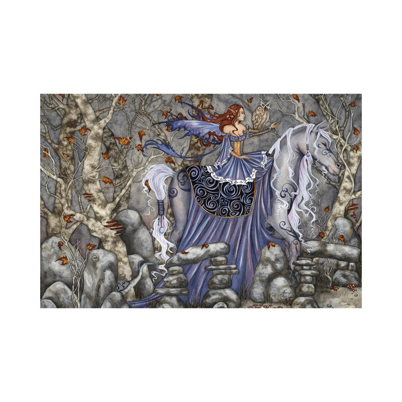 Enchanted Journey par - Toile tendue, H 26 po x l 40 po x 1,5 po