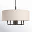 Bazilijus 6 - Light Dimmable Drum Chandelier-1574867943