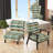Geometric Harmony Chevron Pattern - Upholstered Abstract Accent Chair and Arm Chair-633360085