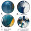 Cootes - Art abstrait rond en métal-109670882