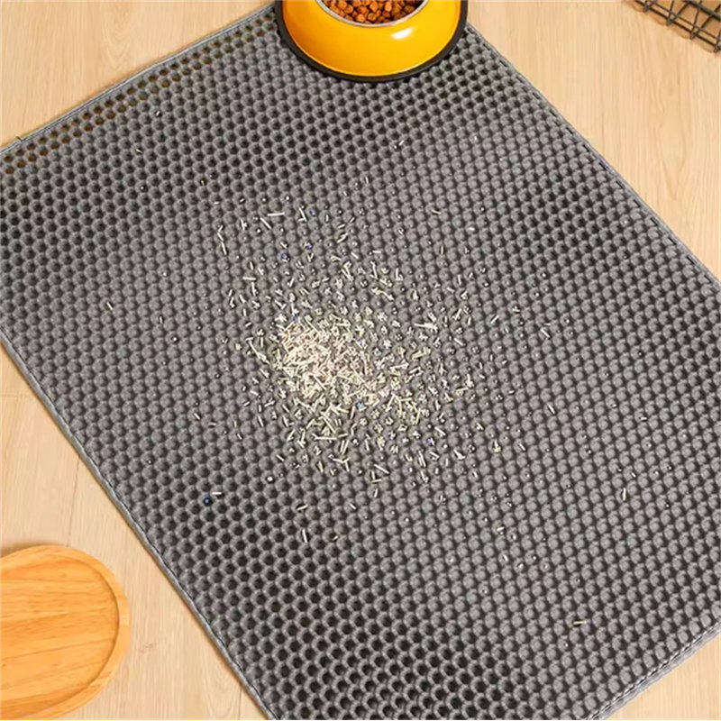 Plastic Litter Mat, 0.11" H x 23.62" W x 19.68" D
